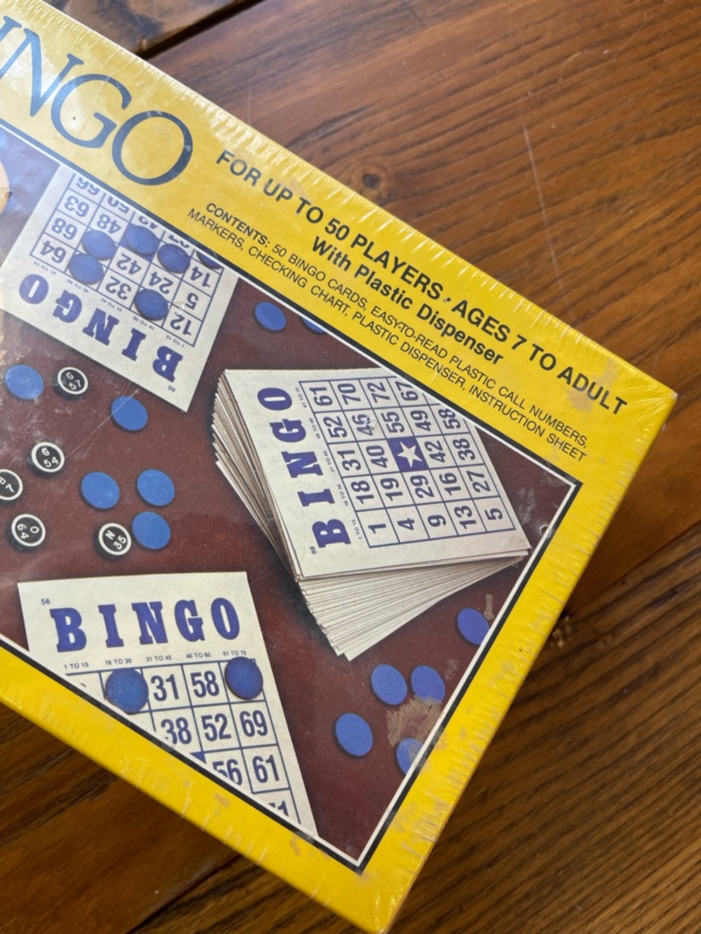 1981 Bingo Deluxe 50-Card Game Set - NWT - Picture 4 of 7